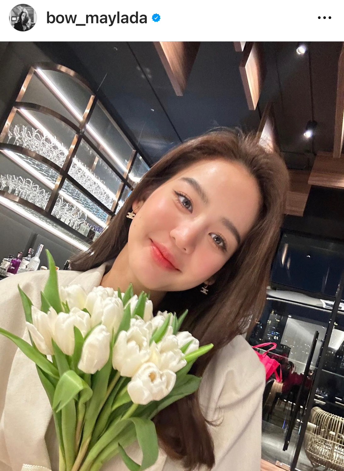 ครบรอบ 1 ปี! โบว์-อาเล็ก ควงคู่ดินเนอร์สุดหวาน ครบรอบ 1 ปี! โบว์-อาเล็ก ควงคู่ดินเนอร์สุดหวาน