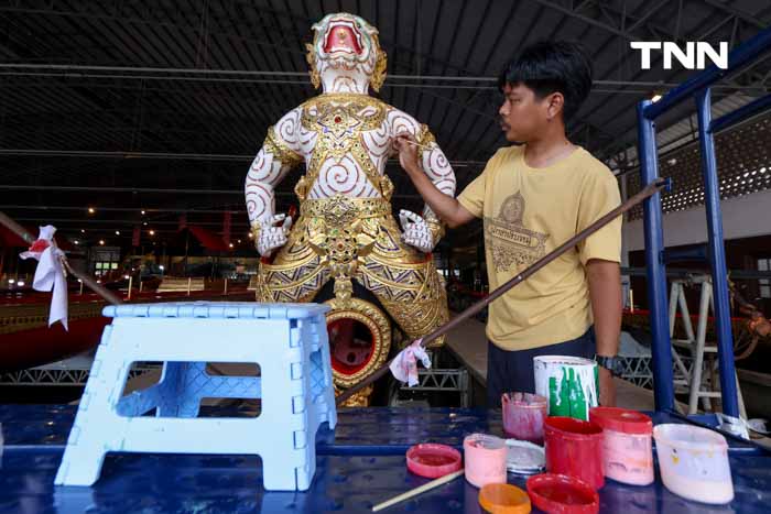 นายก ตรวจความพร้อม การจัดขบวนพยุหยาตราทางชลมารค ในการพระราชพิธีเสด็จพระราชดำเนินถวายผ้าพระกฐิน ณ วัดอรุณราชวรารามราชวรวิหาร นายก ตรวจความพร้อม การจัดขบวนพยุหยาตราทางชลมารค ในการพระราชพิธีเสด็จพระราชดำเนินถวายผ้าพระกฐิน ณ วัดอรุณราชวรารามราชวรวิหาร