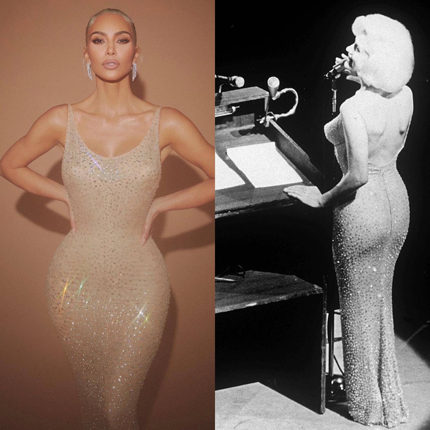 แฟนๆ มาริลิน มอนโร ทั่วโลกไม่พอใจ คิม คาร์เดเชียน ทำเดรสประวัติศาสตร์เสียหาย!