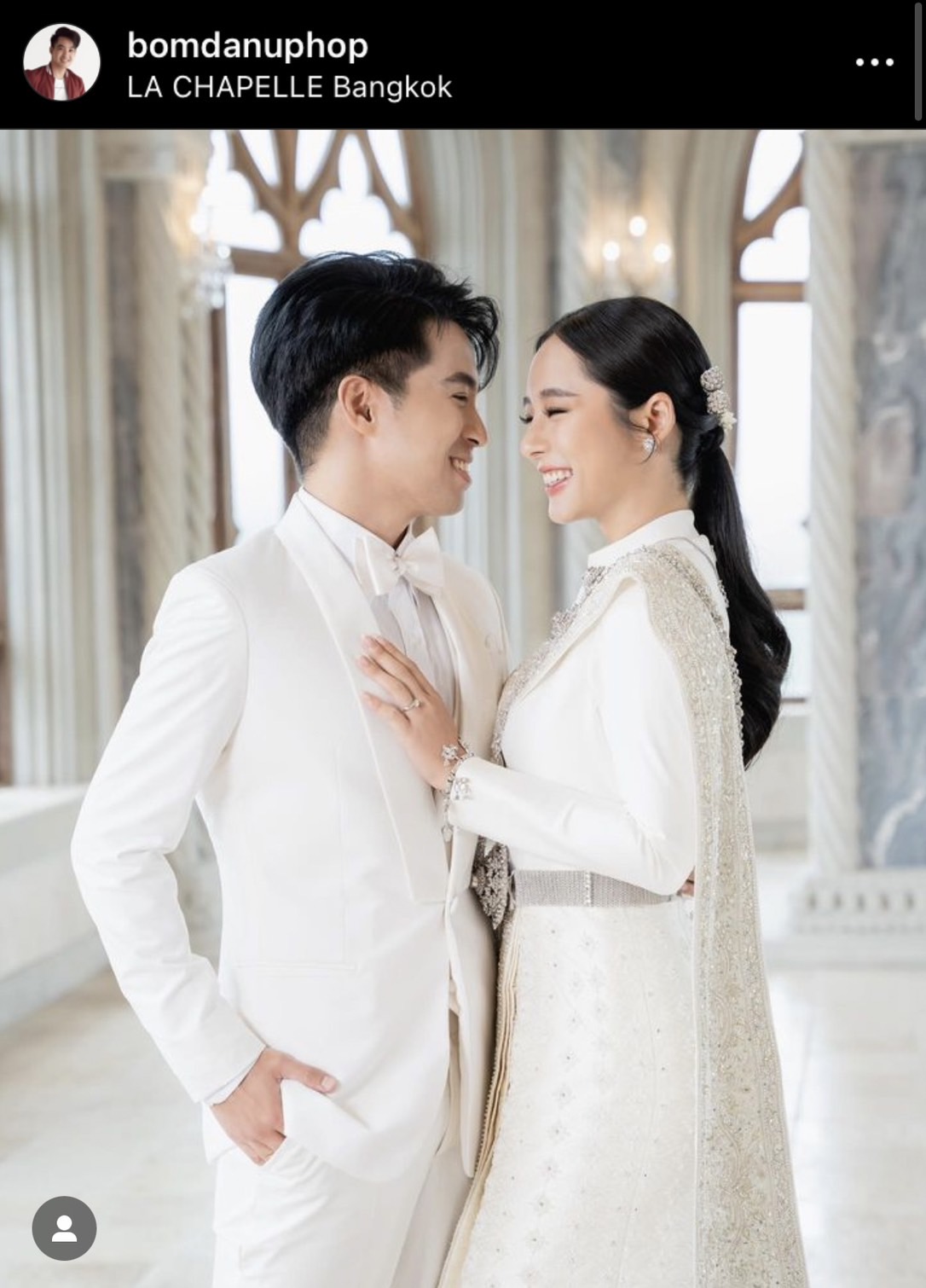 ใบเฟิร์น อัญชสา เผยภาพพรีเวดดิ้งเซ็ต 3 กับหวานใจ บอม ดนุภพ