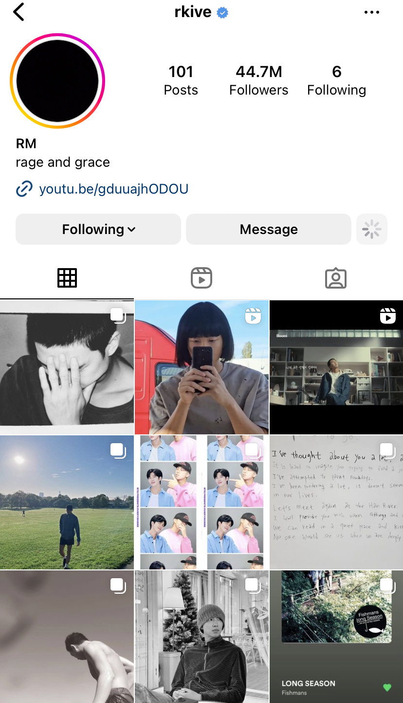 ศิลปิน K-pop ที่มียอดฟอล IG มากที่สุด