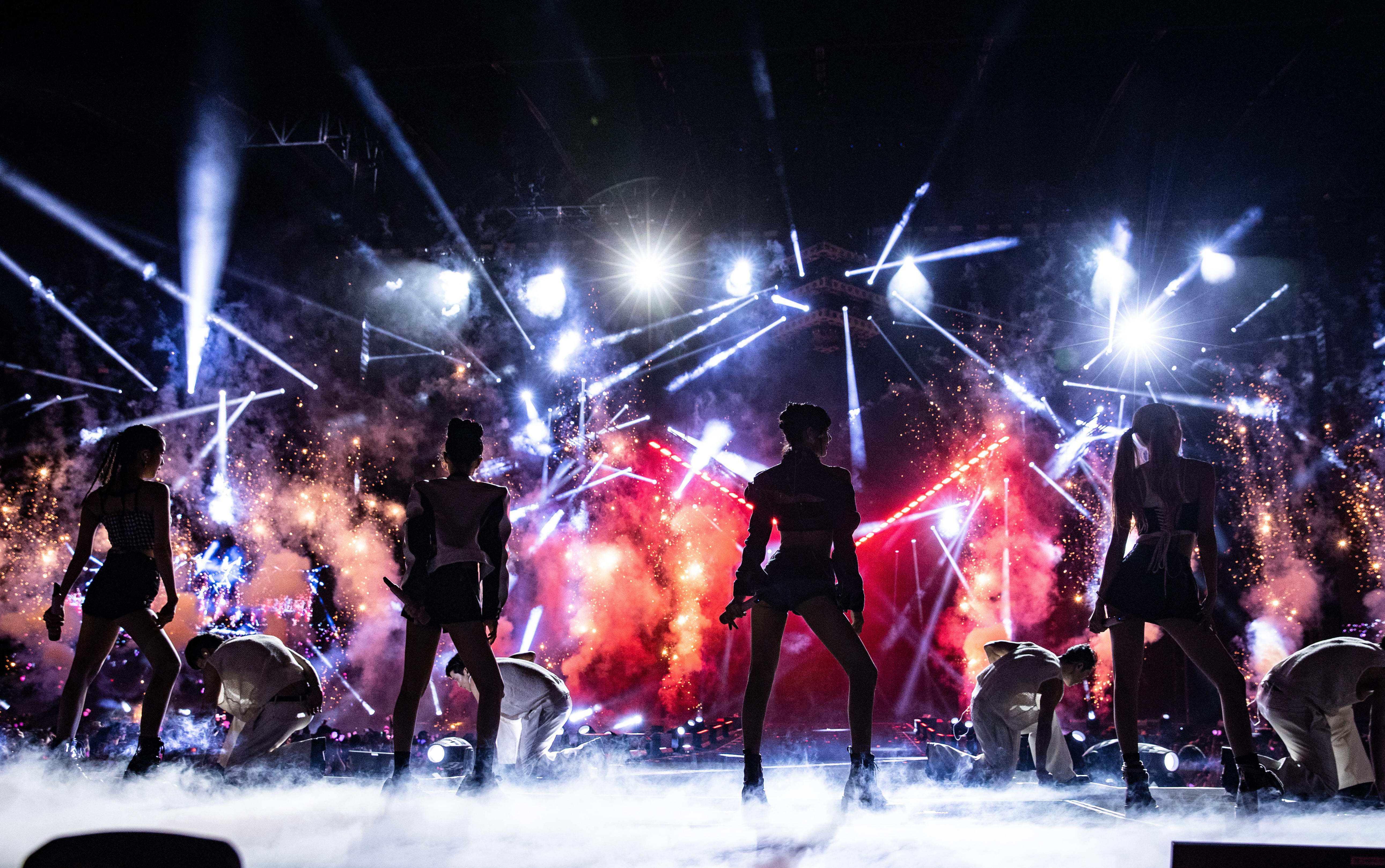 ประมวลภาพบรรยากาศ คอนเสิร์ต BLACKPINK WORLD TOUR [BORN PINK] BANGKOK 