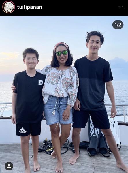 แหม่ม คัทลียา ปลื้ม!!  คนชมลูกชายหล่อ ส่วนจะเข้าวงการไหม ให้ลูกตัดสินใจเอง