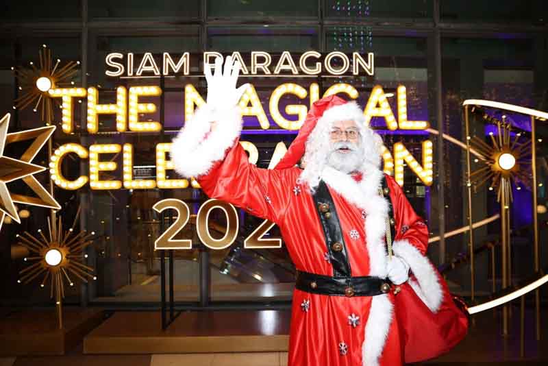 รับเทศกาลคริสต์มาส ขบวนพาเหรดซานต้ามอบความสุข รับเทศกาลคริสต์มาส ขบวนพาเหรดซานต้ามอบความสุข