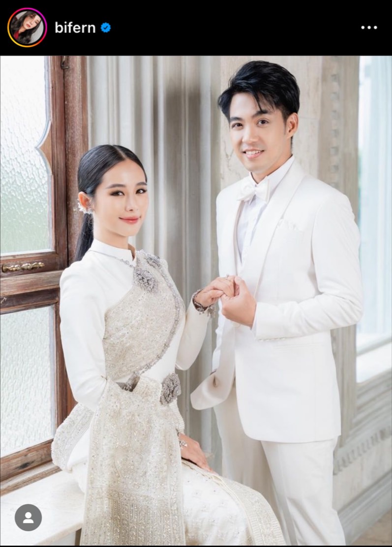 ใบเฟิร์น อัญชสา เผยภาพพรีเวดดิ้งเซ็ต 3 กับหวานใจ บอม ดนุภพ