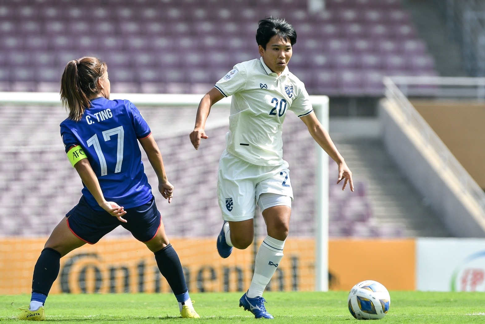 ผลฟุตบอลหญิงชิงแชมป์เอเชีย 2022 รอบเพลย์ออฟ ไทย พบ ไต้หวัน