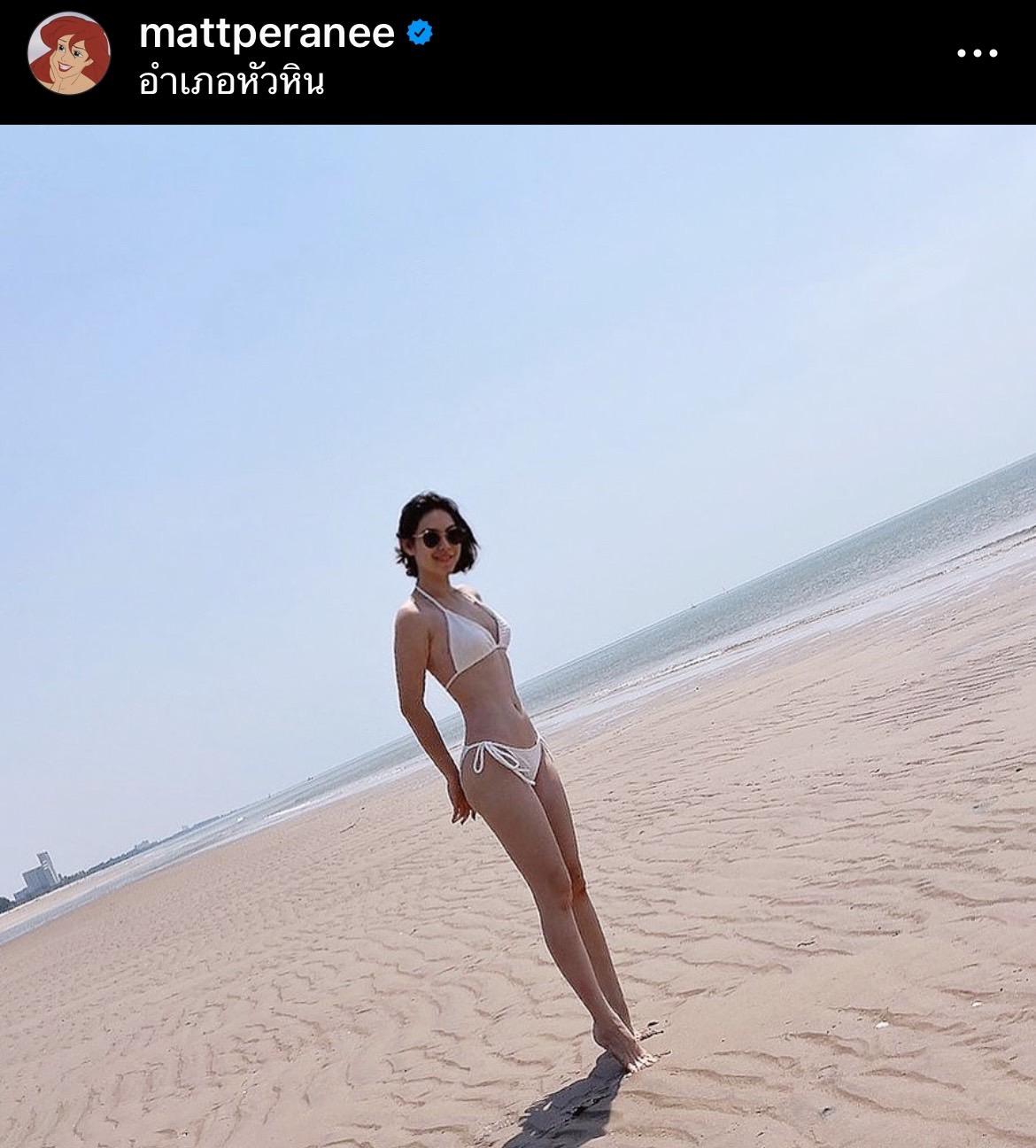 แมท ภีรนีย์ สวมบิกินีอวดหุ่นสุดแซ่บ จนแม่นีย์ต้องคอมเมนต์!! 