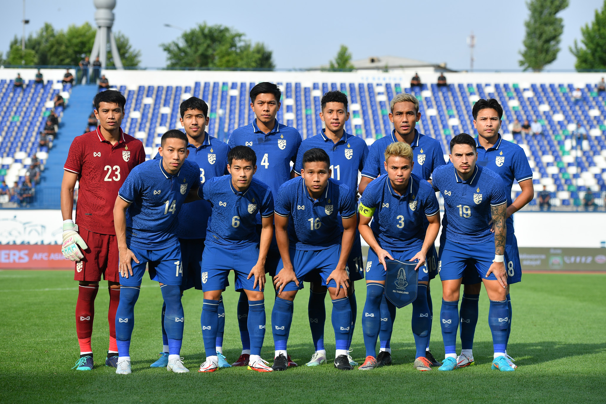 ผลบอลสด U23ปี ชิงแชมป์เอเชีย 2023 รอบคัดเลือก แบ่งกลุ่ม นัดที่สอง ศรีลังกา พบ ไทย