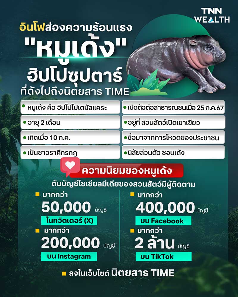 ส่องความร้อนแรง หมูเด้ง ฮิปโปซุปตาร์ ที่ดังไปถึงนิตยสาร TIME ส่องความร้อนแรง หมูเด้ง ฮิปโปซุปตาร์ ที่ดังไปถึงนิตยสาร TIME