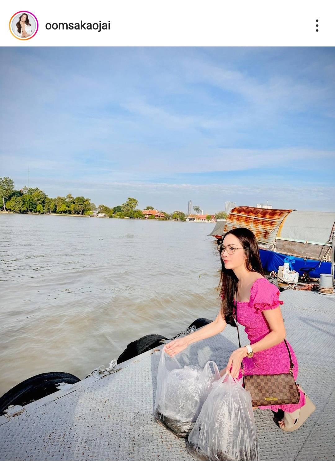 อ๋อม สกาวใจ โพสต์ขอโทษ หลังมีดราม่าปล่อยปลาดุกลงแม่น้ำ อ๋อม สกาวใจ โพสต์ขอโทษ หลังมีดราม่าปล่อยปลาดุกลงแม่น้ำ