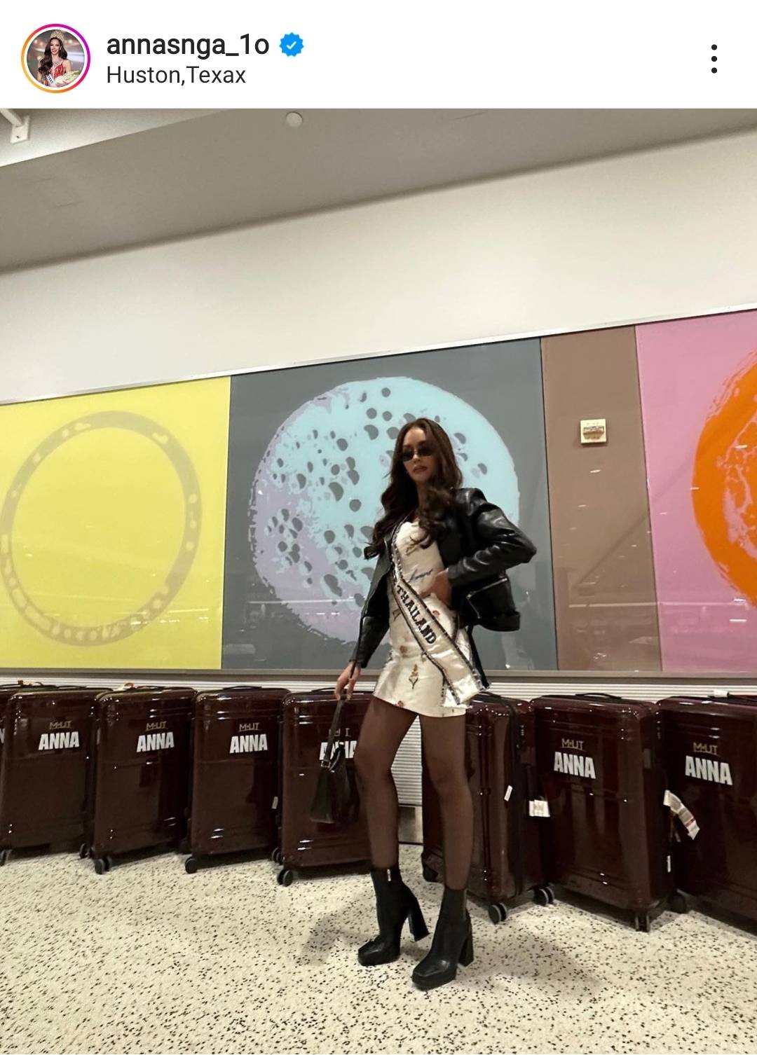 เปิดลุคแรก แอนนา เสืองามเอี่ยม ถึงอเมริกาเตรียมพิชิตมง!! เปิดลุคแรก แอนนา เสืองามเอี่ยม ถึงอเมริกาเตรียมพิชิตมง!!