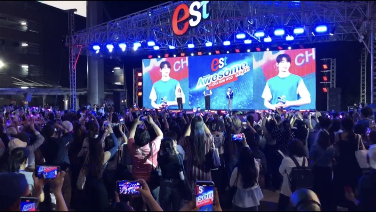 หนุ่มหล่อขวัญใจอโรฮ่า ชาอึนอู บินลัดฟ้ามอบความสุขถึงไทย กับงานแฟนมีต Awesome Night with CHA EUN WOO