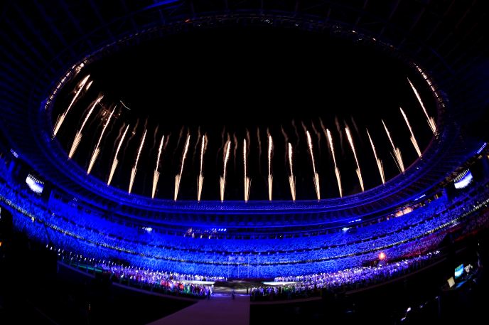 ประมวลภาพพิธีปิดโอลิมปิกเกมส์ 2020 จบการแข่งขันอย่างเป็นทางการ