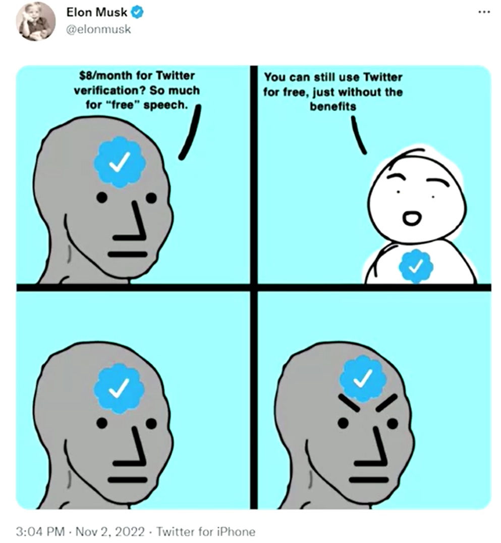 ทวิตเตอร์ คิดค่าธรรมเนียมบัญชีผู้ใช้งานที่มี บลูมาร์ก 7.99 ดอลล์/เดือน ทวิตเตอร์ คิดค่าธรรมเนียมบัญชีผู้ใช้งานที่มี บลูมาร์ก 7.99 ดอลล์/เดือน