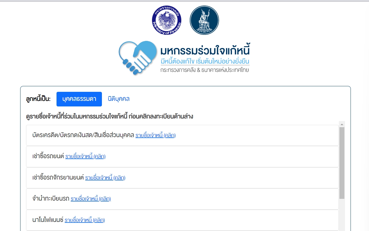 รวมทุกข้อสงสัย! แก้หนี้ออนไลน ใครมีสิทธิ ประเภทหนี้ที่เข้าร่วมได้