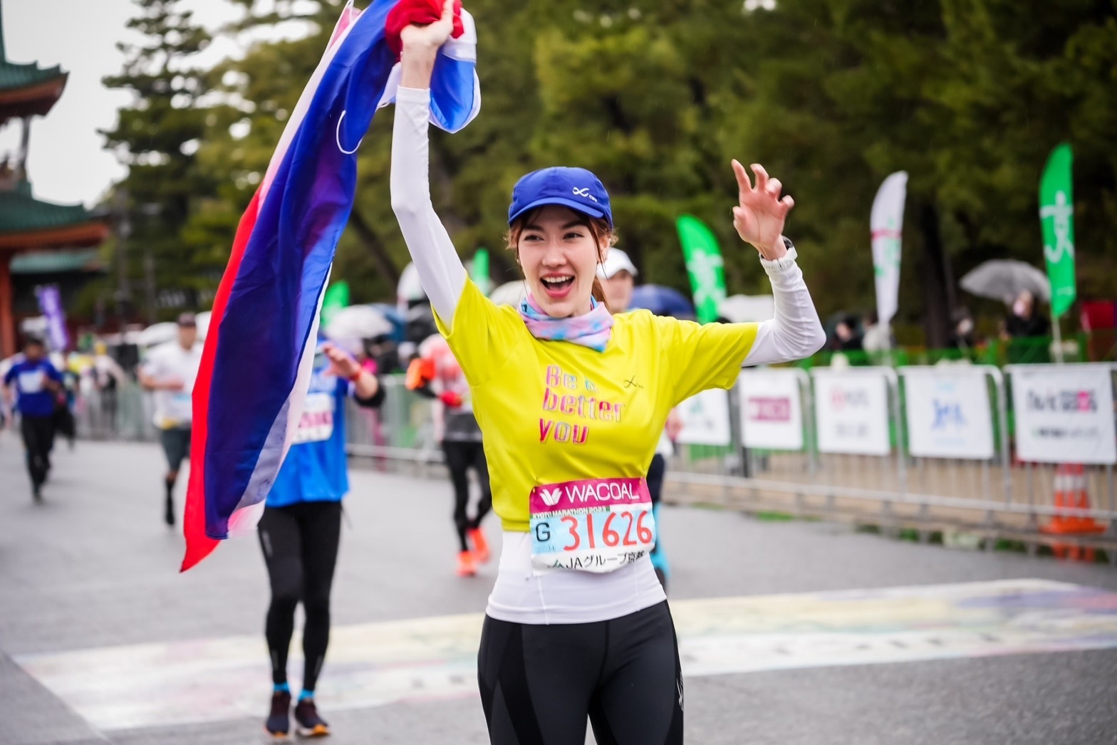 Kyoto Marathon 2023 ปิดฉากอย่างสวยงาม คนดังจากไทยเข้าเส้นชัยครบ! Kyoto Marathon 2023 ปิดฉากอย่างสวยงาม คนดังจากไทยเข้าเส้นชัยครบ!