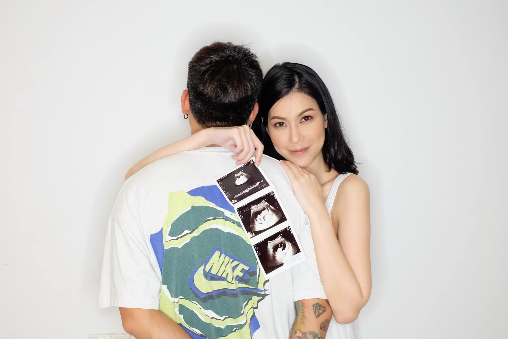 แก้ม กวินตรา ควงสามีนักเตะ รชต ธนภรณ์มงคล โชว์ภาพอัลตร้าซาวด์ลูกชายคนแรก!! 