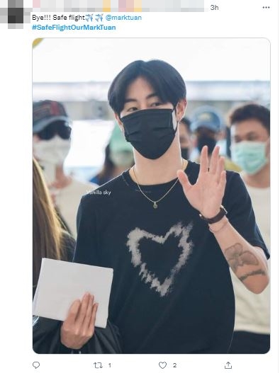 เจเจ-ต้าเหนิง ร่วมส่ง มาร์ค ต้วน กลับอเมริกา