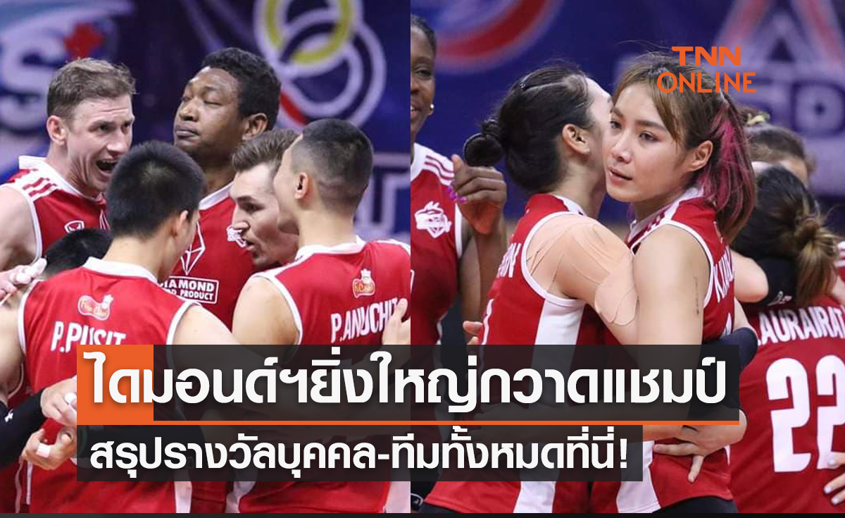  สรุปผลวอลเลย์บอลไทยแลนด์ลีก 2021-22 รอบชิงอันดับ3-ชิงชนะเลิศและรางวัลทั้งหมด