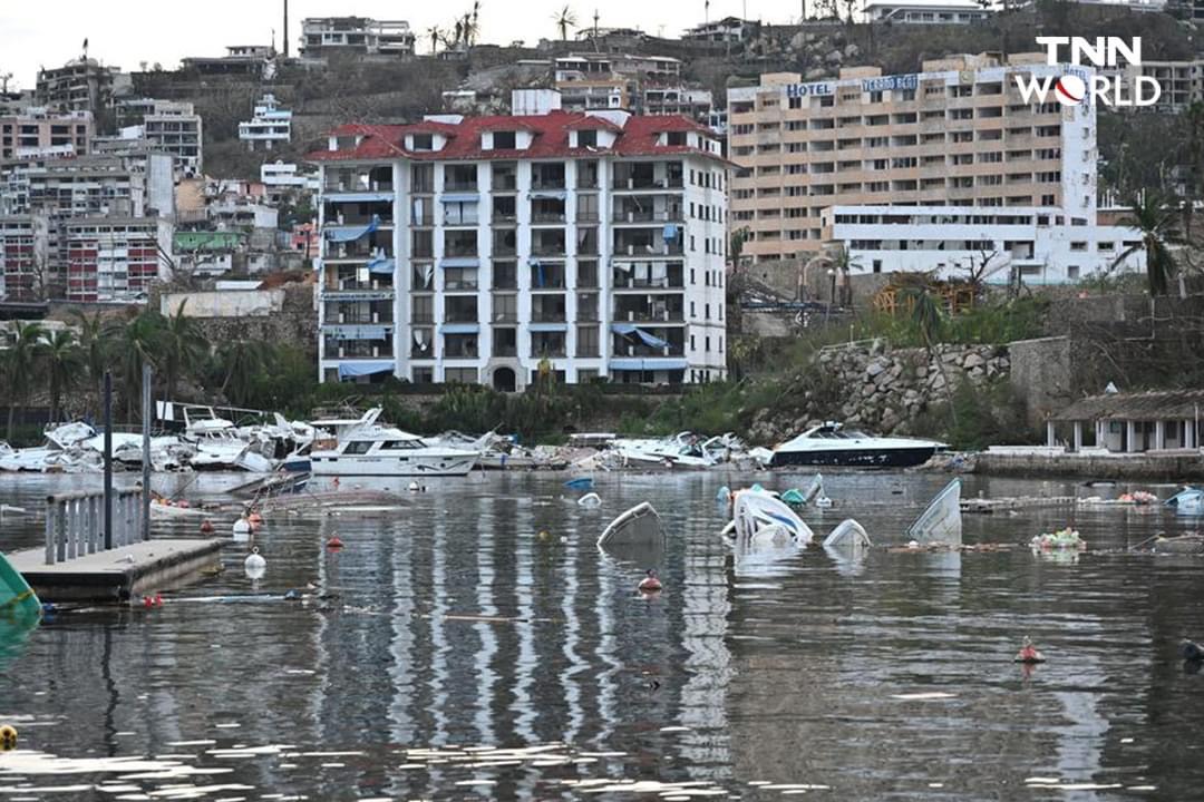 ประมวลภาพ อ่าวอากาปุลโก เสียหายหนักจากพายุโอทิส ประมวลภาพ อ่าวอากาปุลโก เสียหายหนักจากพายุโอทิส