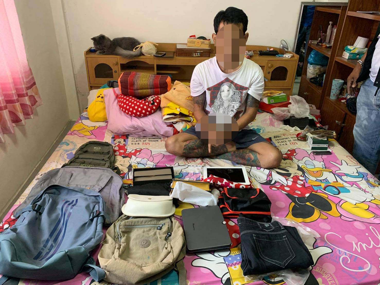 พ่อเอาผิดขั้นเด็ดขาด! ลูกตำรวจ งัดแฟลตตำรวจ กวาดทรัพย์ ตำรวจหญิง