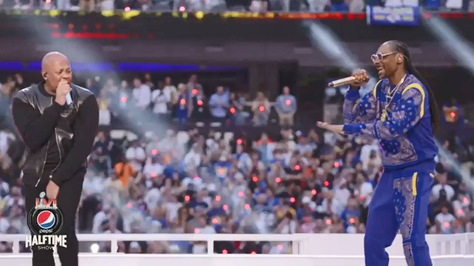 “Dr. Dre” นำทีมศิลปินดังโชว์พักครึ่งเกม “Super Bowl” ครั้งที่ 56 อย่างยิ่งใหญ่ “Dr. Dre” นำทีมศิลปินดังโชว์พักครึ่งเกม “Super Bowl” ครั้งที่ 56 อย่างยิ่งใหญ่