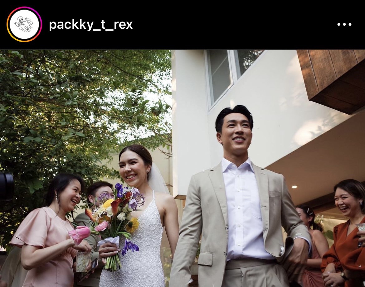 แต่งแล้ว!! กอล์ฟ อนุวัฒน์ เข้าพิธีวิวาห์แบบเรียบง่าย