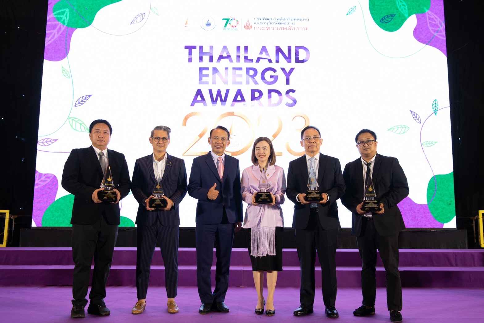 สถาบันผู้นำเครือเจริญโภคภัณฑ์ รับรางวัลดีเด่น Thailand Energy Awards 2023 ด้านอนุรักษ์พลังงาน ประเภทอาคารควบคุม