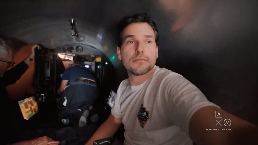 ประสบการณ์เฉียดตาย!! 'เจมส์ คาเมรอน - อลัน เอสตราดา' กับทริปสำรวจเรือไททานิค