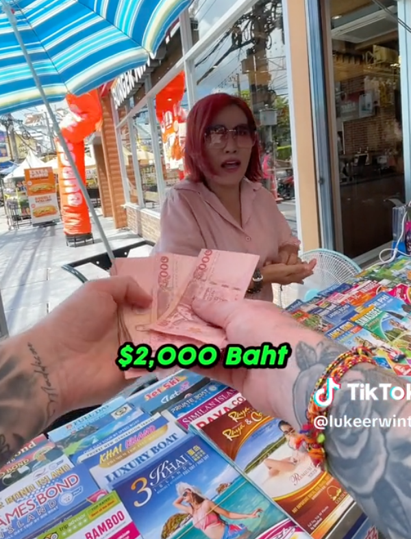 ยอดวิวเฉียด 3 ล้าน! หนุ่มฝรั่งทดสอบน้ำใจคนไทย ผลที่ได้ทำเอาน้ำตาแตก