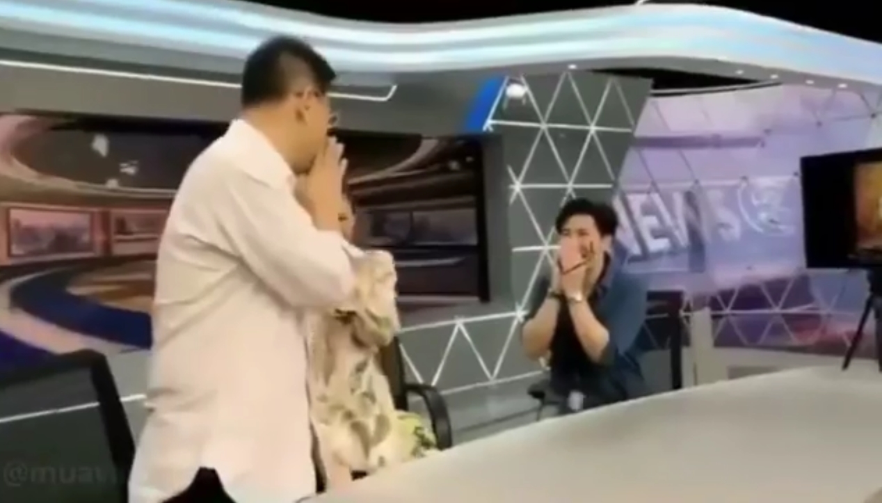 หนุ่ม กรรชัย ดีใจโผล่กอด สรยุทธ หลังพ้นโทษ แฟนข่าวเชียร์ร่วมงานคู่