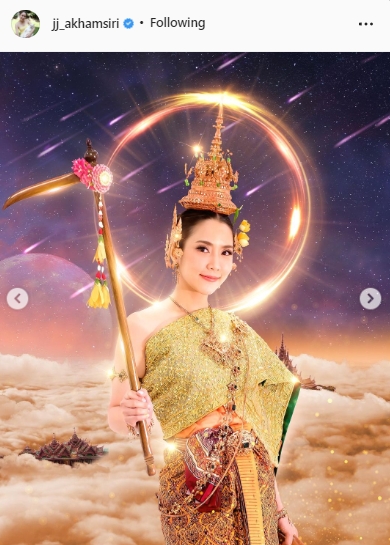 สวยสะกดทุกสายตา! เหล่าคนดังแปลงโฉมเป็น นางกิริณีเทวี