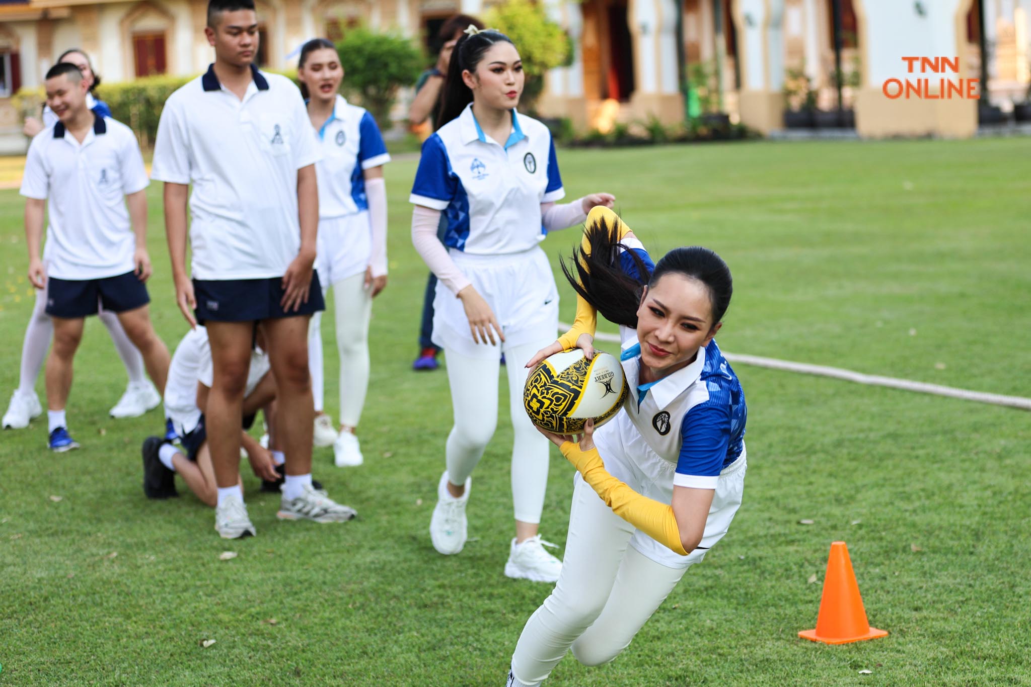 กีฬาสีนางสาวไทย 2566 โชว์พลังสามัคคี แทคทีมแข่งขันสุดสตรอง