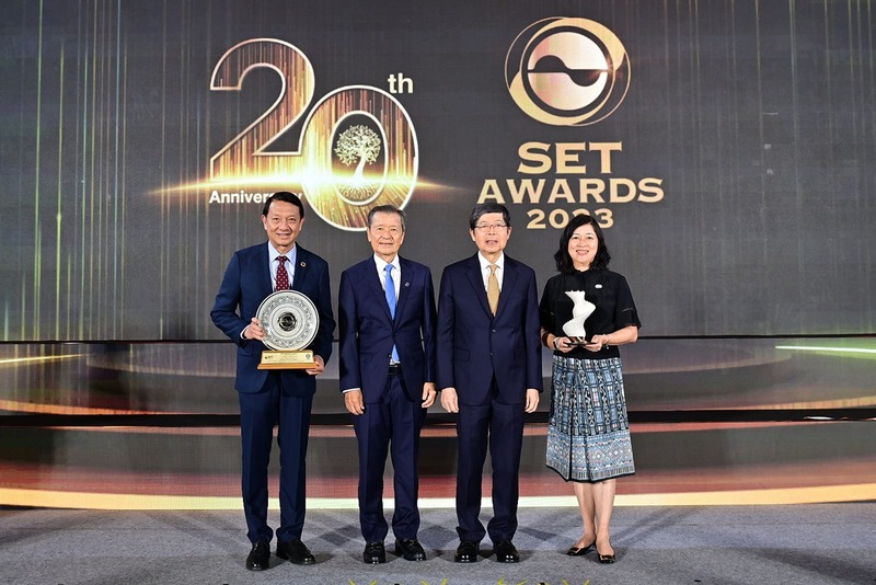 CPF คว้า 2 รางวัลสูงสุด SET AWARDS 2023