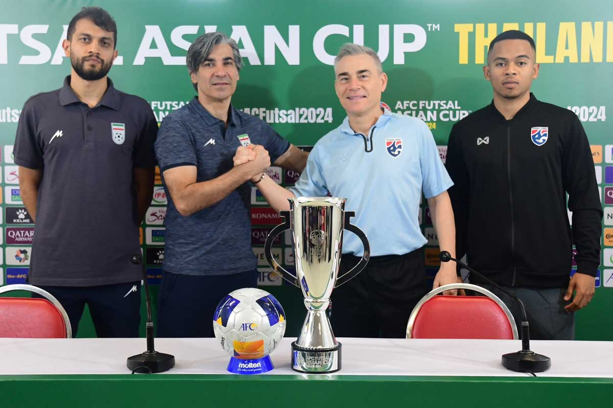 'มิเกล' เร้าลูกทีม สร้างปาฏิหาริย์คว้าแชมป์ต่อหน้าแฟนฟุตซอลไทย