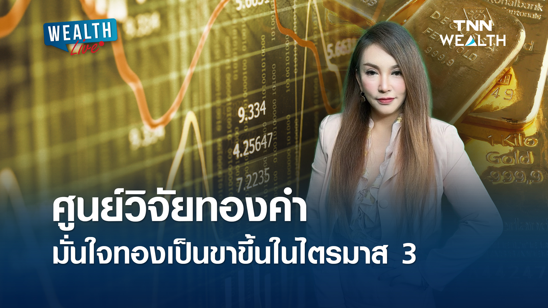 ศูนย์วิจัยทองคำมั่นใจทองเป็นขาขึ้น l WEALTH LIVE