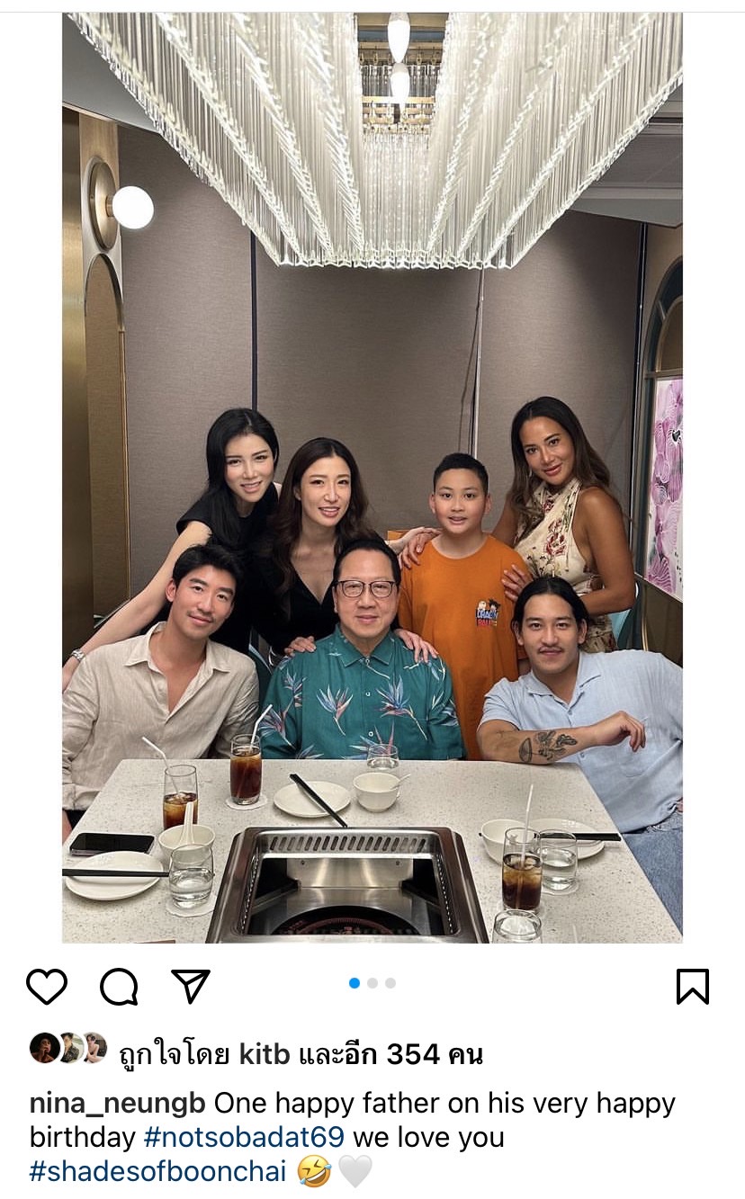 ภาพหาดูยาก เจ้าสัวบุญชัย ครอบครัวพร้อมหน้ากับลูกทั้ง 6 คน