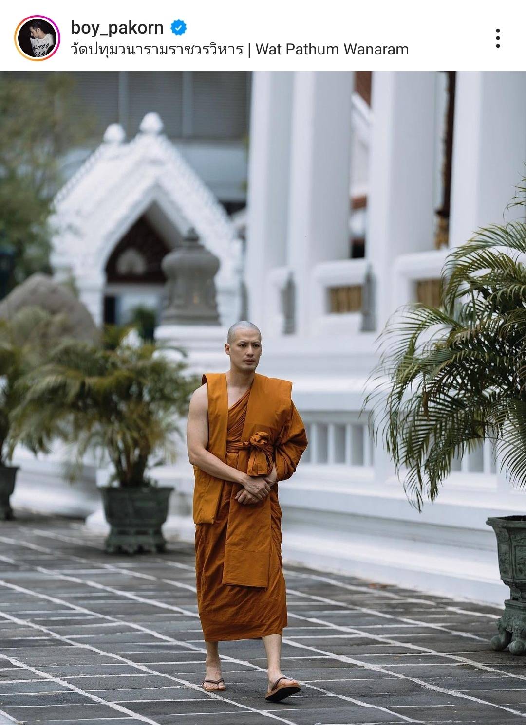 เรื่องเล่าที่ต้องมีรูป บอย ปกรณ์ เผยเรื่องสุดฮาของศิษย์วัดตอนที่ไปบวช