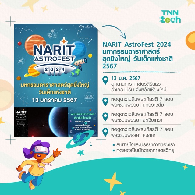 5 งานวันเด็ก 2024 สายเทค สายวิทย์ สายประดิษฐ์ ไม่ควรพลาด 5 งานวันเด็ก 2024 สายเทค สายวิทย์ สายประดิษฐ์ ไม่ควรพลาด