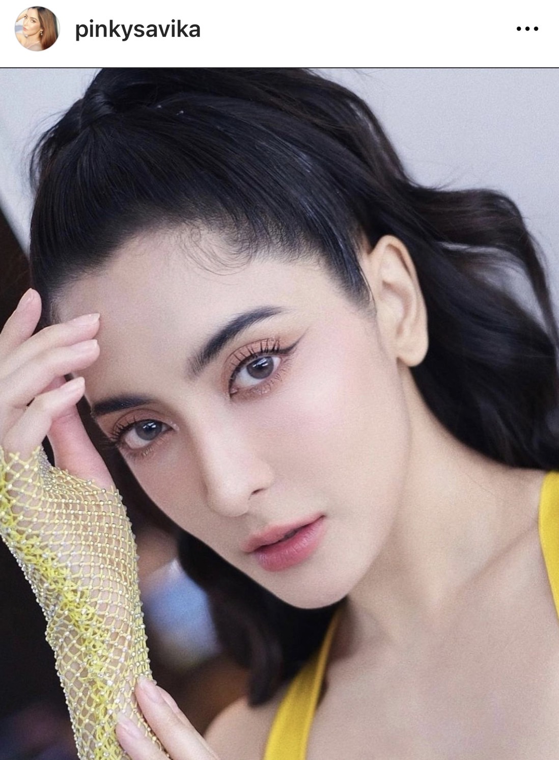 เปิดภาพ พิ้งกี้ สาวิกา  สาวผมสั้น ลุคนี้สวยละมุมมาก!! 