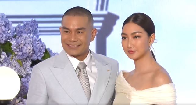 แพนเค้ก จูงมือ สารวัตรหมี ฉลองวิวาห์ชื่นมื่นอบอวลไปด้วยความรัก