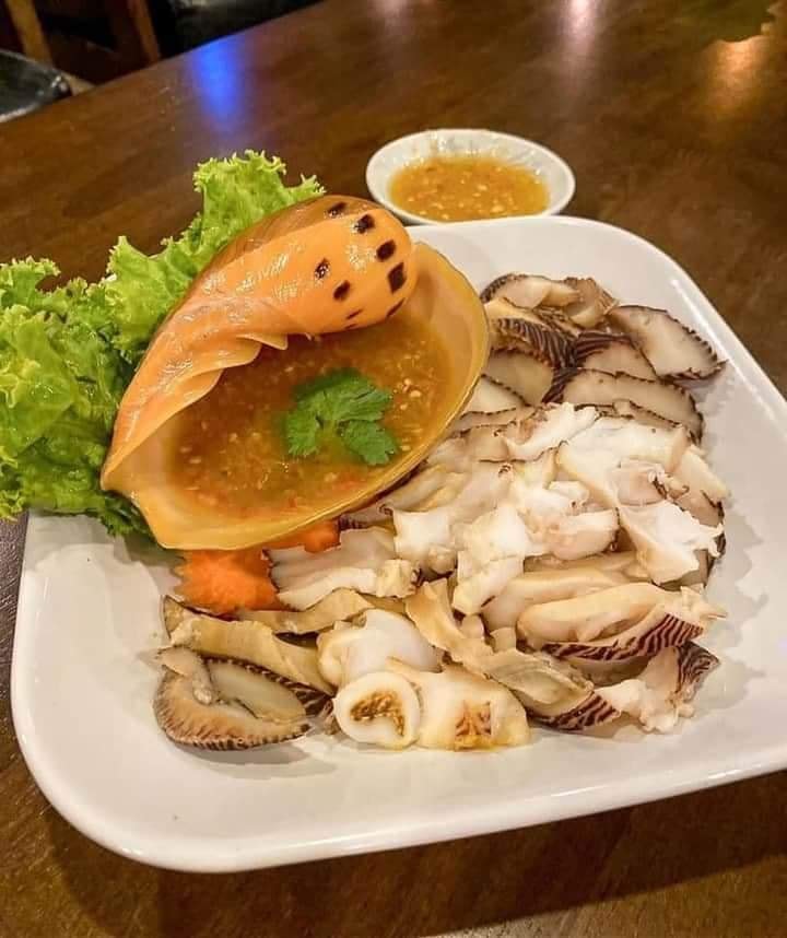 หอยกระโจงโดง คืออะไรของอร่อย หรือ สมบัติล้ำค่าหลังพบ ไข่มุกเมโล