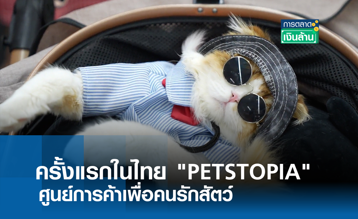ครั้งแรกในไทย "PETSTOPIA" ศูนย์การค้าเพื่อคนรักสัตว์ l การตลาดเงินล้าน