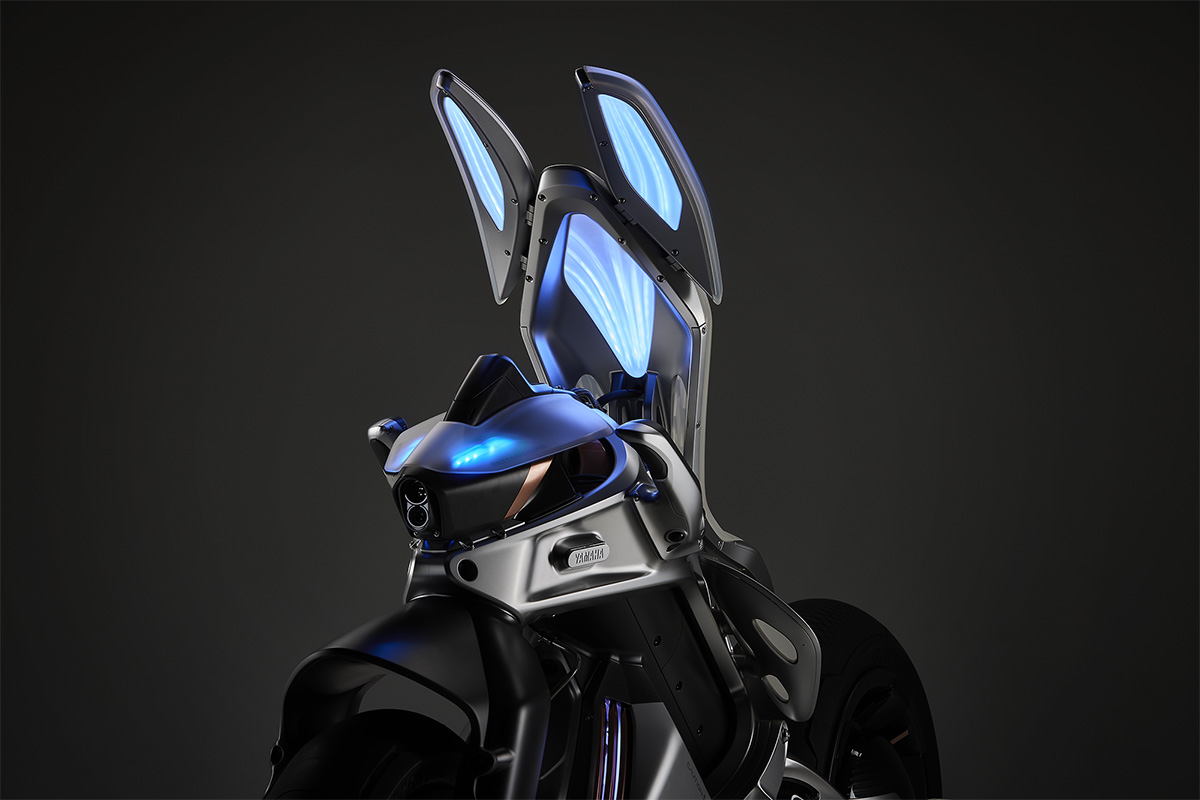 ส่วนผสมระหว่างคนกับเครื่องจักร ? ยามาฮ่าเปิดตัวมอเตอร์ไซค์รุ่นใหม่ รูปร่างคล้ายสิ่งมีชีวิต ส่วนผสมระหว่างคนกับเครื่องจักร ? ยามาฮ่าเปิดตัวมอเตอร์ไซค์รุ่นใหม่ รูปร่างคล้ายสิ่งมีชีวิต