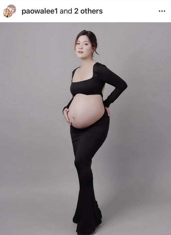 โค้งสุดท้าย! ว่าที่คุณแม่ เปาวลี พรพิมล อุ้มท้องเดือนที่ 9 ถ่ายแฟชั่นสุดสดใส