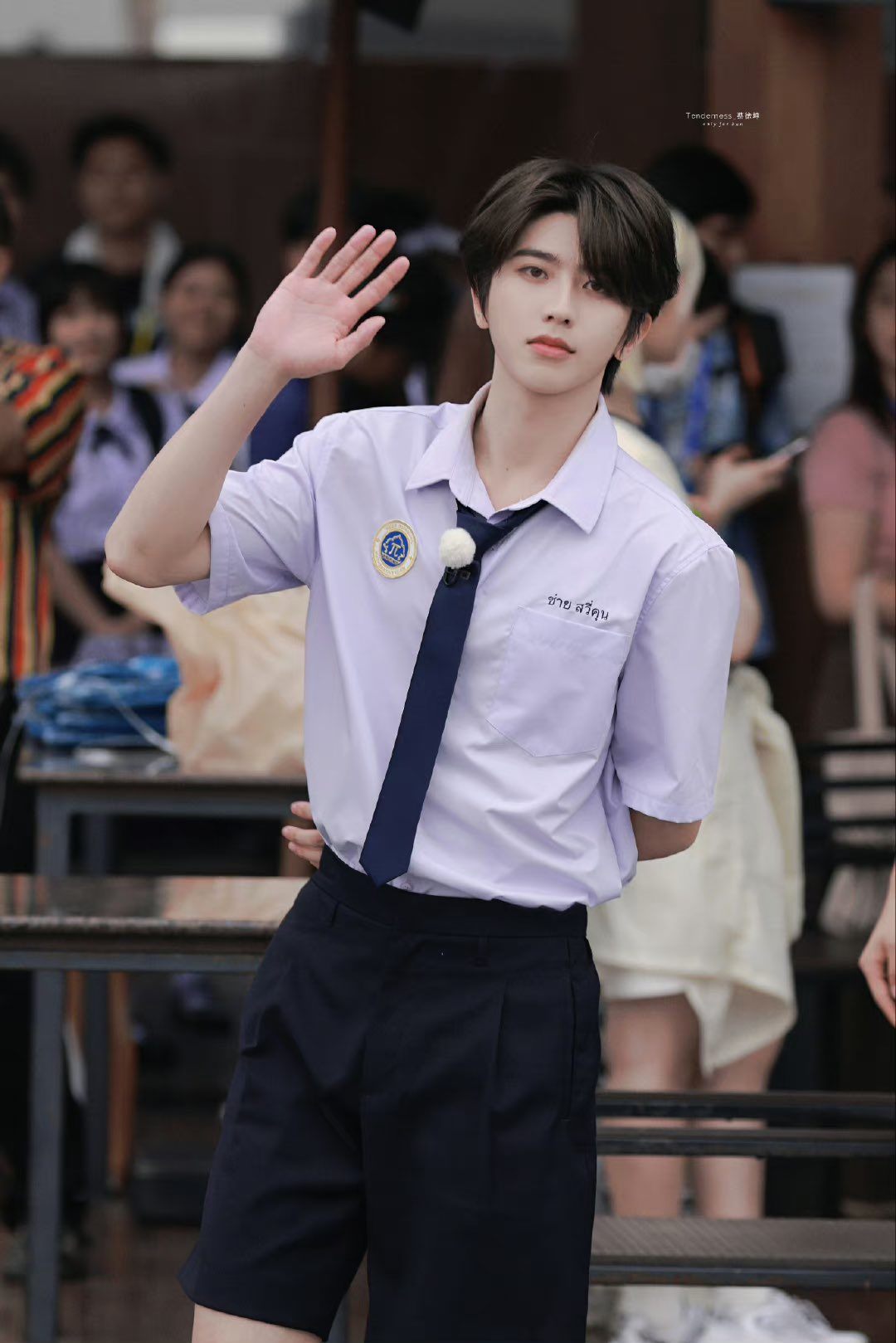 คิวต์ตาแตก!! ‘ช่ายสวี่คุน - ไป๋ลู่ - ดีแลน หวัง’ สวมชุดนักเรียนไทยถ่ายทำ Keep Running ที่พัทยา คิวต์ตาแตก!! ‘ช่ายสวี่คุน - ไป๋ลู่ - ดีแลน หวัง’ สวมชุดนักเรียนไทยถ่ายทำ Keep Running ที่พัทยา