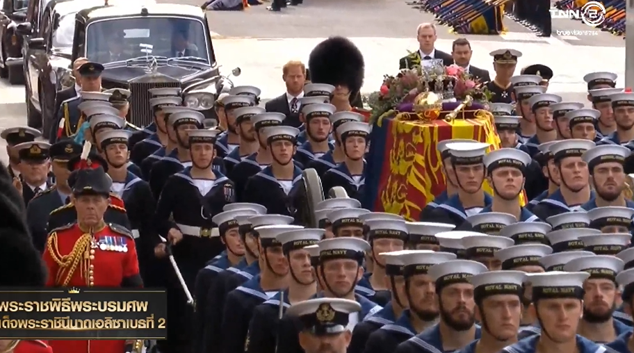 อัญเชิญหีบพระบรมศพ ควีนเอลิซาเบธที่ 2 จากมหาวิหารเวสต์มินสเตอร์สู่ประตูชัยเวลลิงตัน อัญเชิญหีบพระบรมศพ ควีนเอลิซาเบธที่ 2 จากมหาวิหารเวสต์มินสเตอร์สู่ประตูชัยเวลลิงตัน