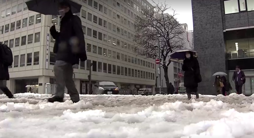 ญี่ปุ่นเผชิญสภาพอากาศหิมะตกหนัก-รถไฟประกาศยุติให้บริการบางเส้นทาง ญี่ปุ่นเผชิญสภาพอากาศหิมะตกหนัก-รถไฟประกาศยุติให้บริการบางเส้นทาง