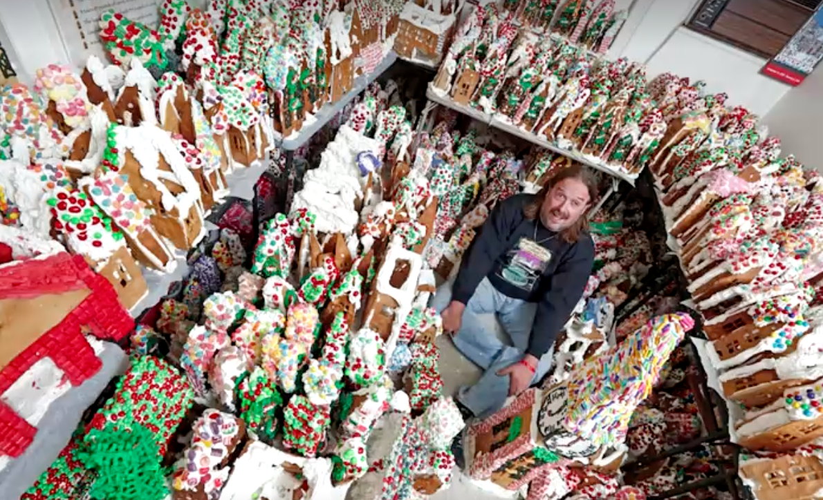 หมู่บ้านขนมปังขิงที่ใหญ่ที่สุดในโลก! ใช้เวลาเกือบ 1 ปีในการสร้าง