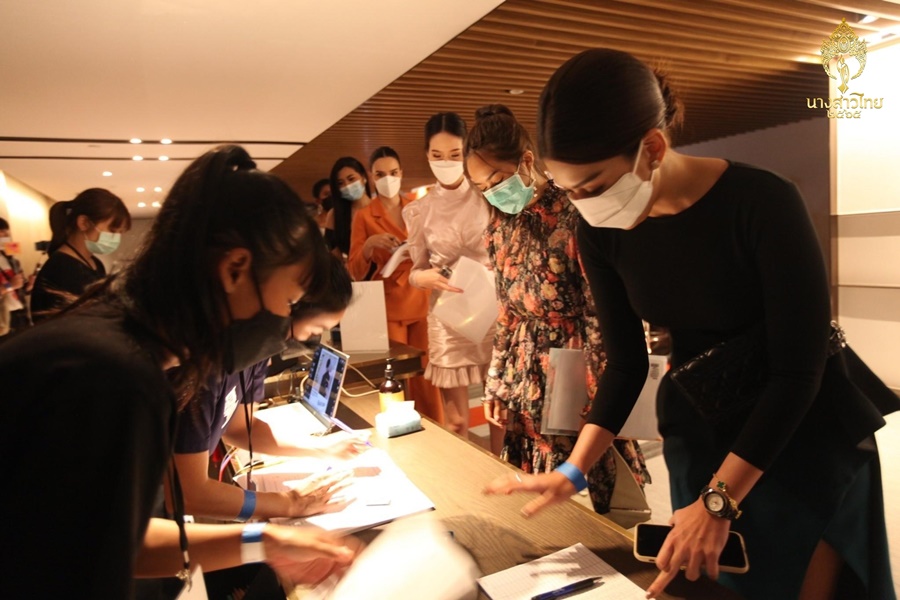 สาวงามเข้ารายงานตัว ประกวดนางสวยไทย ประจำปี 2565 สาวงามเข้ารายงานตัว ประกวดนางสวยไทย ประจำปี 2565